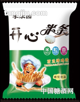 李家園開心米條荷蘭烤雞味80g