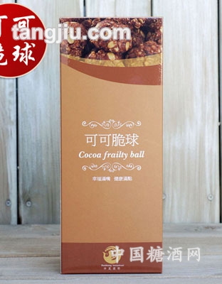 可可脆球休閑食品盒裝