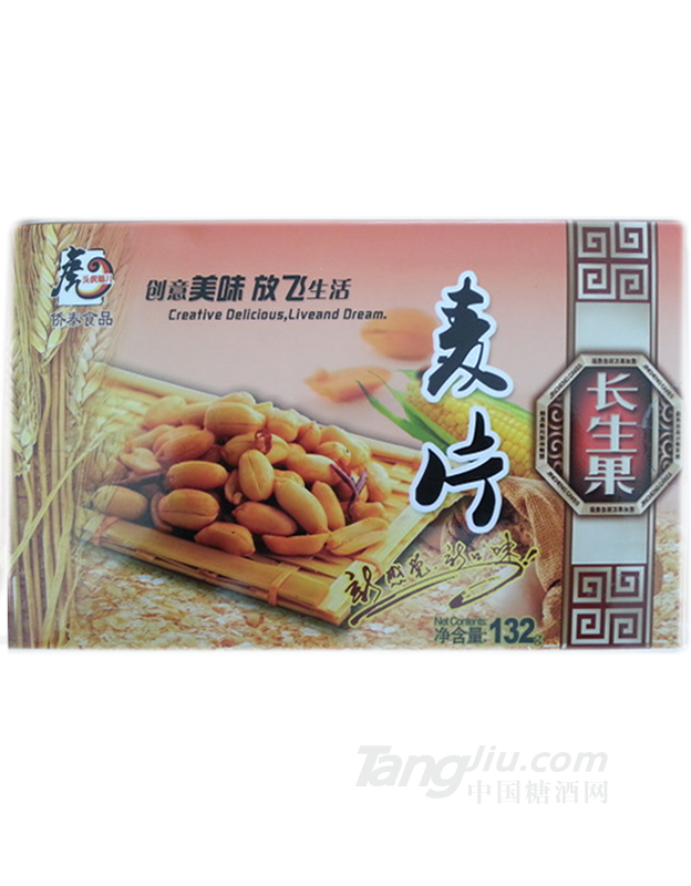 僑泰食品麥片花生禮盒132g