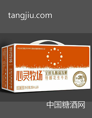 心靈牧場全時乳酸菌發酵特醇花生牛奶