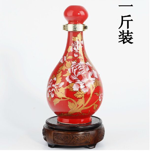 景德鎮(zhèn)陶瓷酒瓶批發(fā)定做