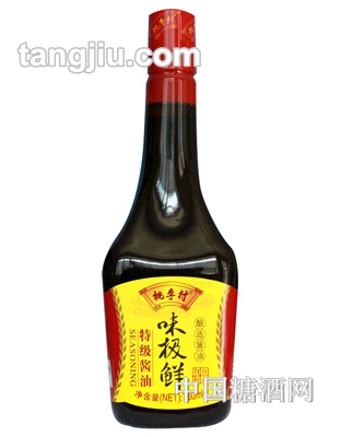 桃李村醬油760ml