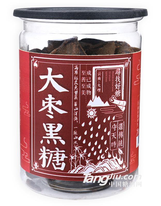 八千方黑糖切角大棗味黑糖500g