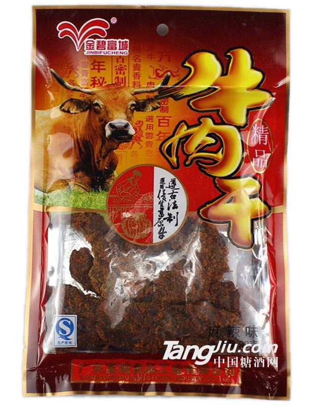 金碧富城牛肉干麻辣味92g