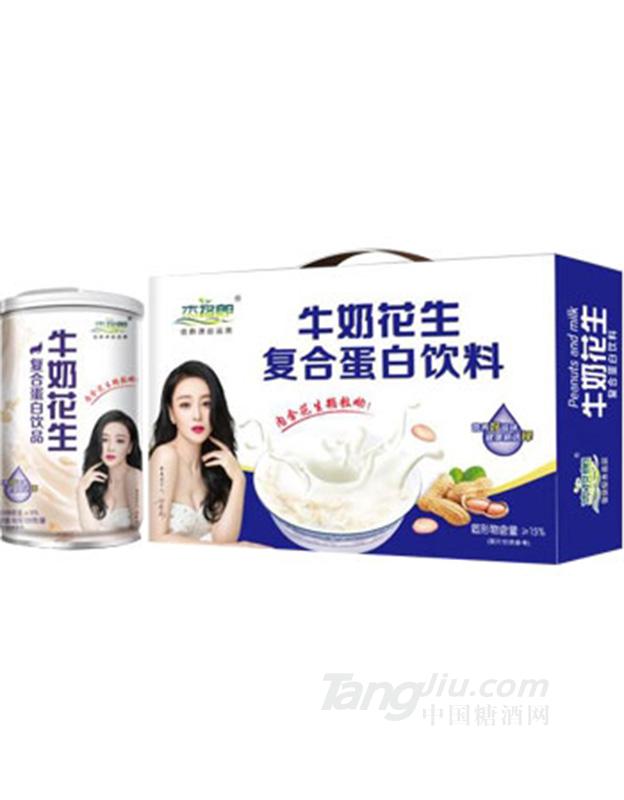 杰格郞牛奶花生復合蛋白飲料