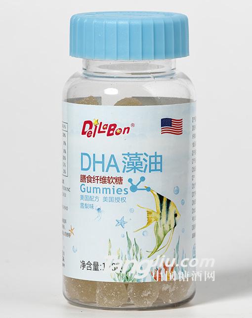 DHA 藻油膳食纖維軟糖148g 