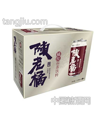 陳老橘橘紅涼茶飲料310mx24罐