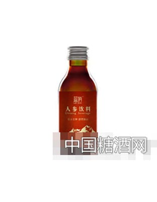 藍俏人參飲料