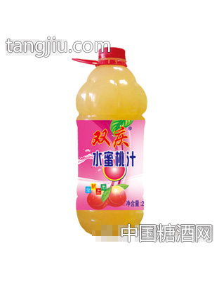 雙慶水蜜桃汁飲料