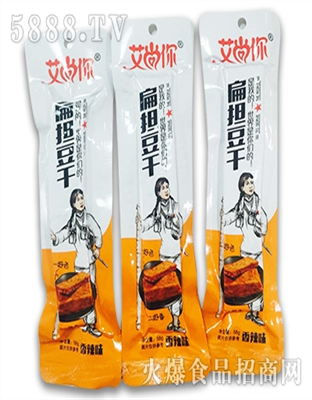 艾尚你扁擔(dān)豆干香辣味58g