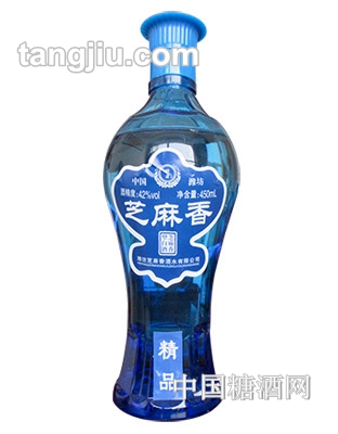 精品芝麻香酒藍瓶