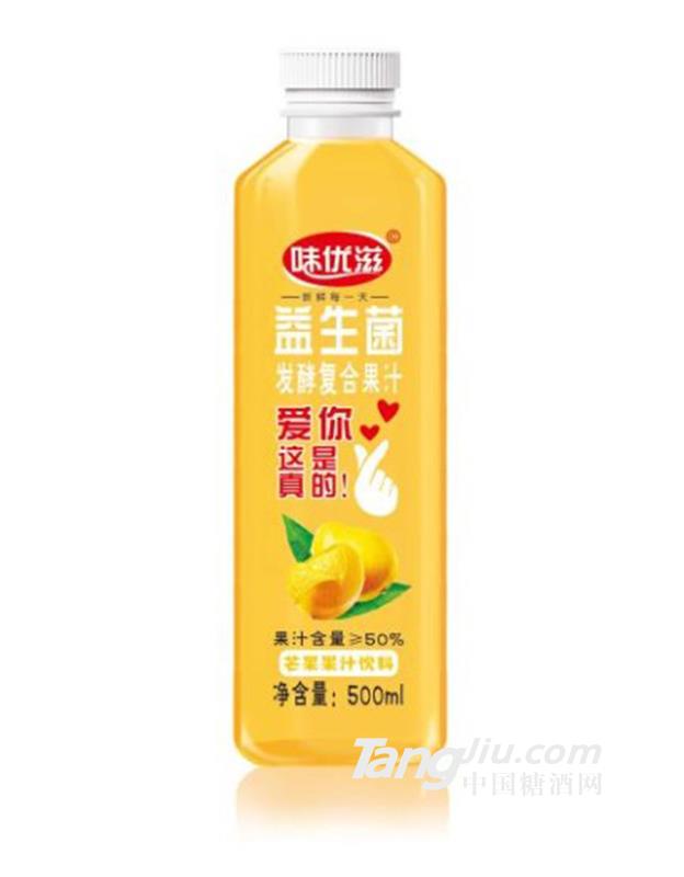 味優滋益生菌發酵芒果果汁飲料500ml