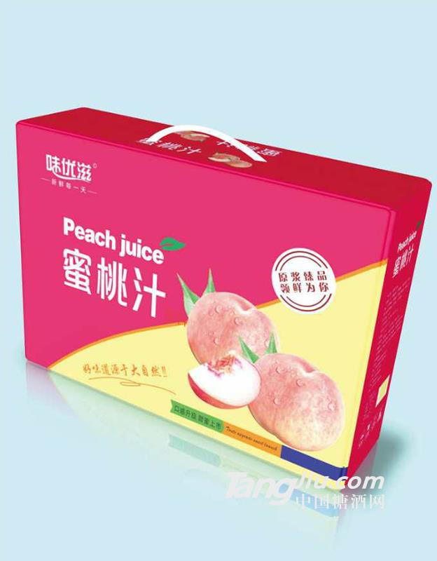 味優滋蜜桃汁飲料