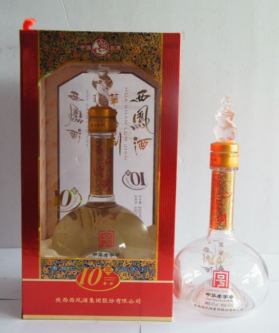 10年華山論劍西鳳酒