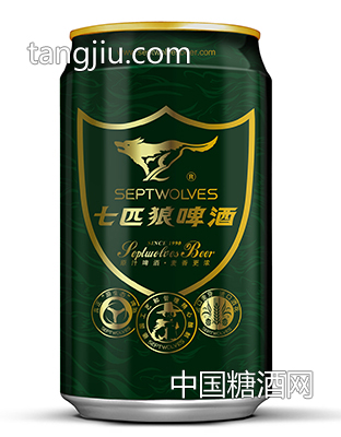 七匹狼8度易拉罐320ml-龍巖市狼族酒業