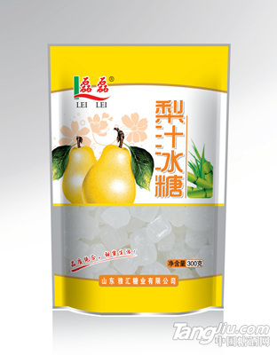 磊磊梨汁冰糖300g-雅匯糖業