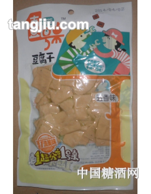 壹號(hào)桌豆腐干五香味80g