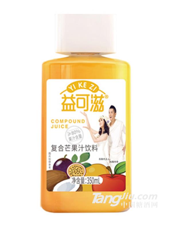 三角瓶復合芒果汁-350ml