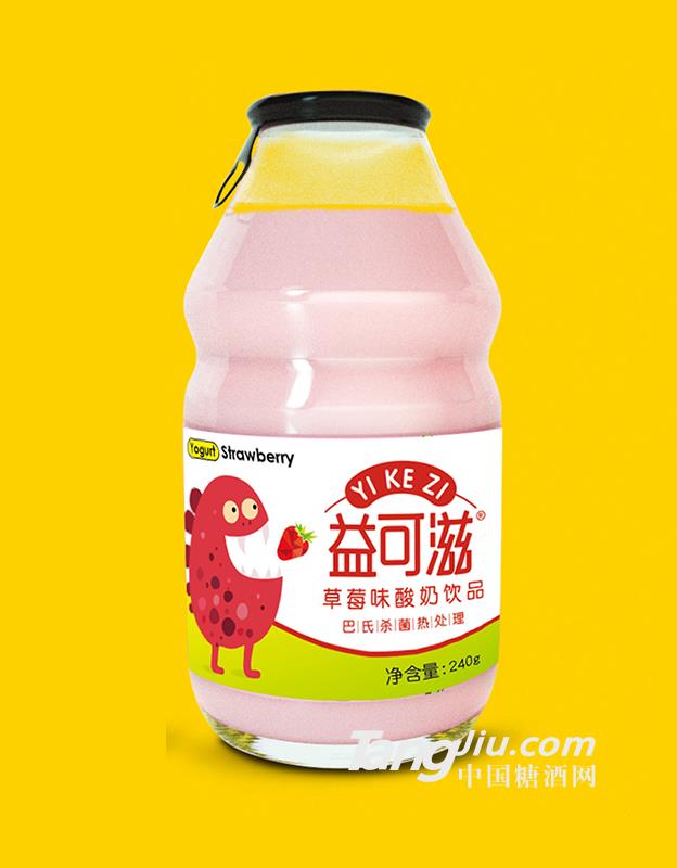 益可滋拉環酸奶（草莓味）240ml