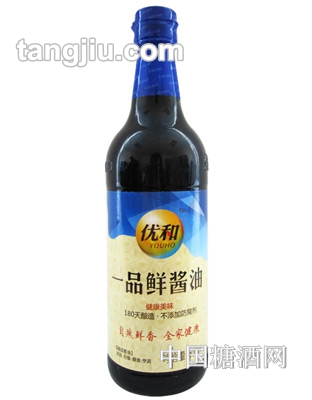 優和一品鮮醬油500ml