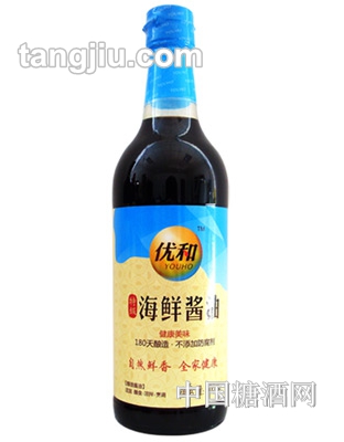 優和海鮮醬油500ml