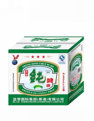 480ml正宗純啤酒外箱