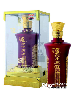 瀘州迎賓酒萬重福500ml