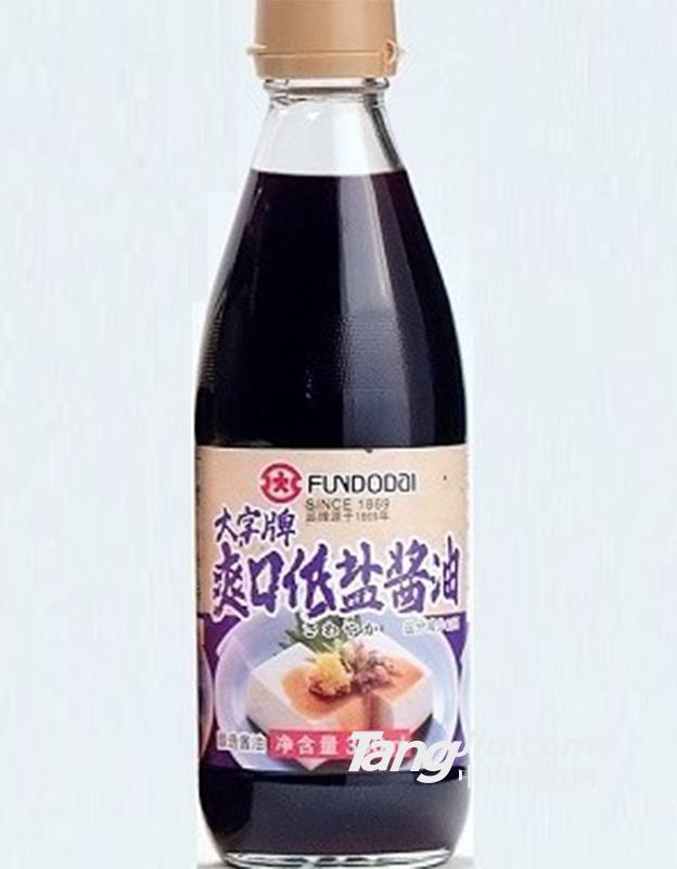 百思福大字牌爽口醬油360ML