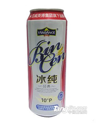 百威英博冰純經典啤酒500ml