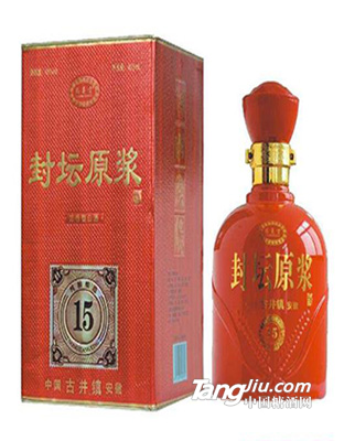 藥亳貢封壇原漿15年425ml