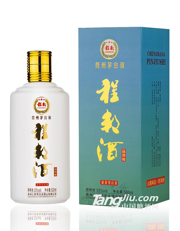 53°程邦品酒師白酒500ml