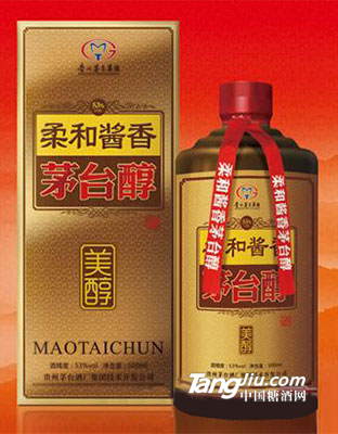 柔和醬香茅臺(tái)醇(美醇)酒500ml