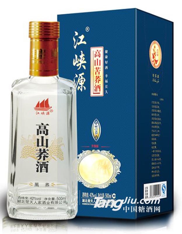 江峽源高山苦蕎酒（黑蕎）42度-500ml