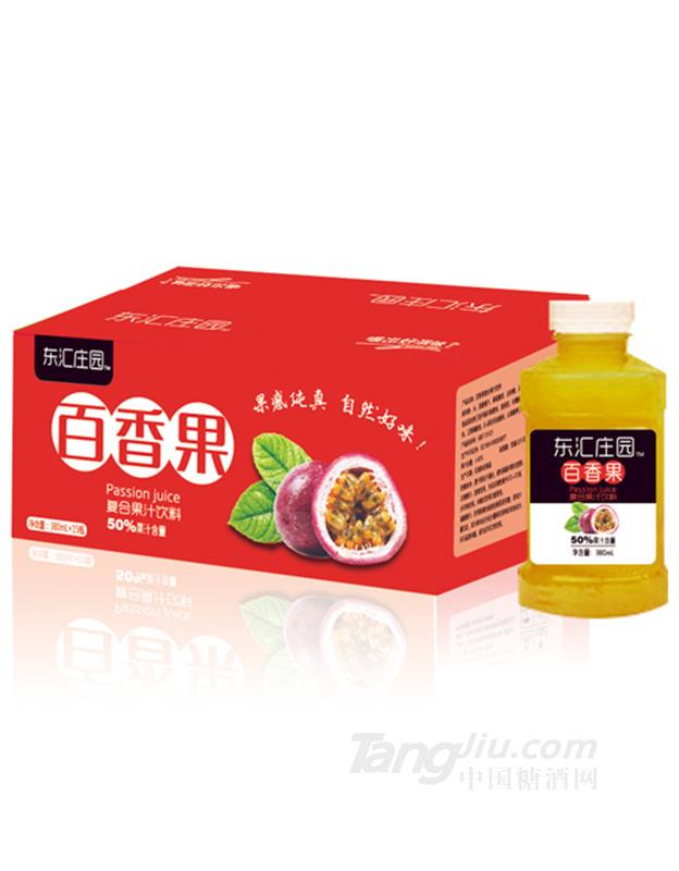 東匯莊園百香果復合果汁飲料380ml