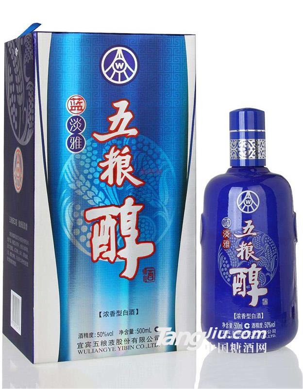 50度 五糧醇 藍淡雅 500ml