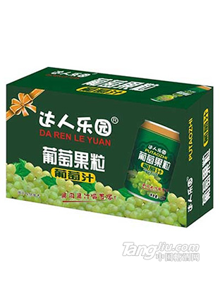 達人樂園葡萄果粒葡萄汁飲料箱裝-500ml