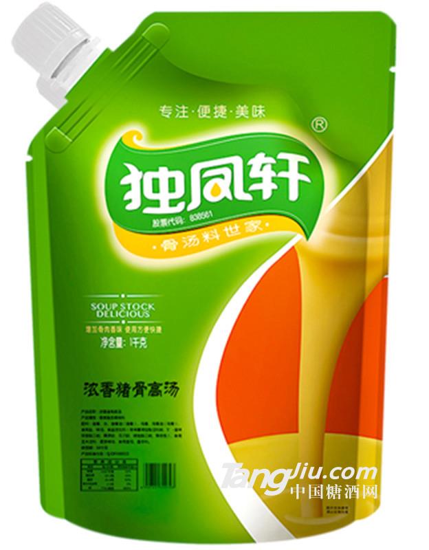 獨鳳軒濃香豬骨高湯濃縮商用1kg