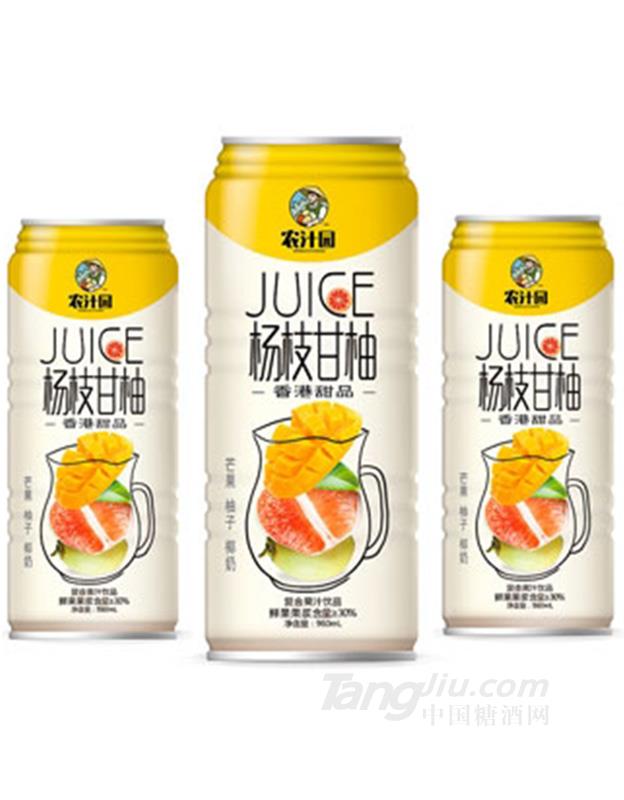 農汁園楊枝甘柚復合果汁飲品960mlx3