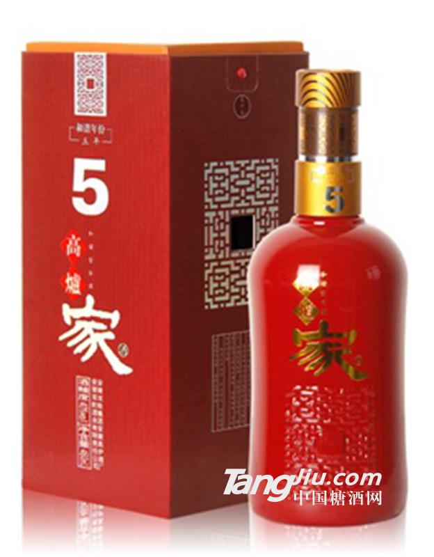 高爐家和諧5年52°460ml