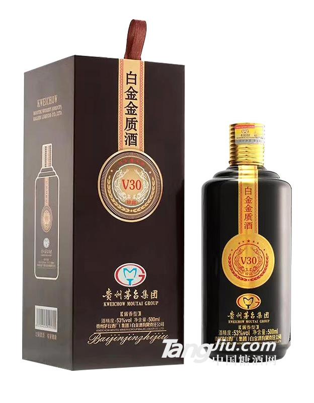 白金金質酒茅臺鎮糧食酒 53度-500ml