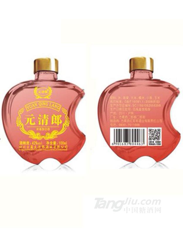 元清郎白酒100ml（紅瓶）