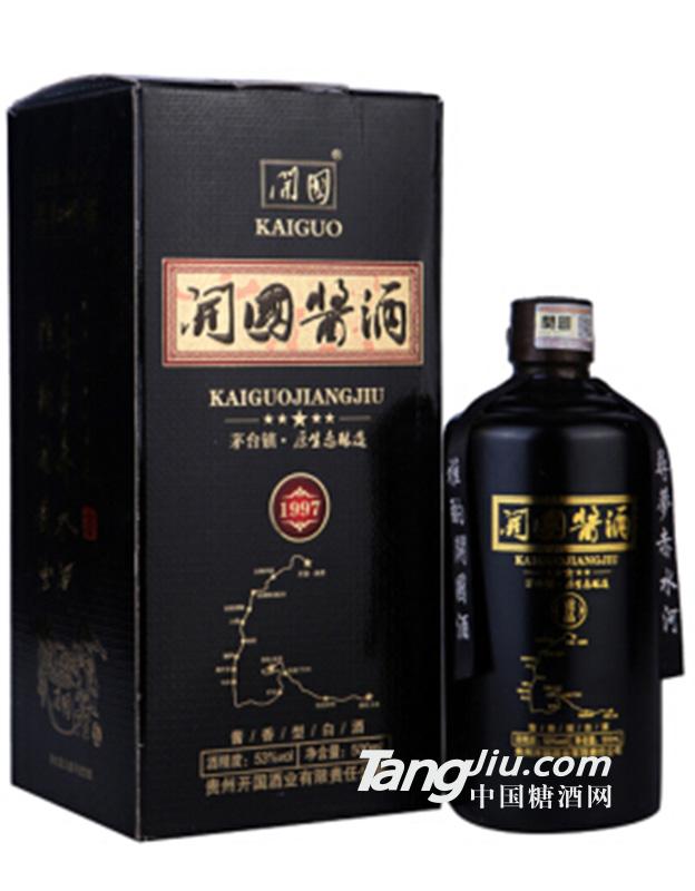 53°開(kāi)國(guó)醬酒1997 500ml