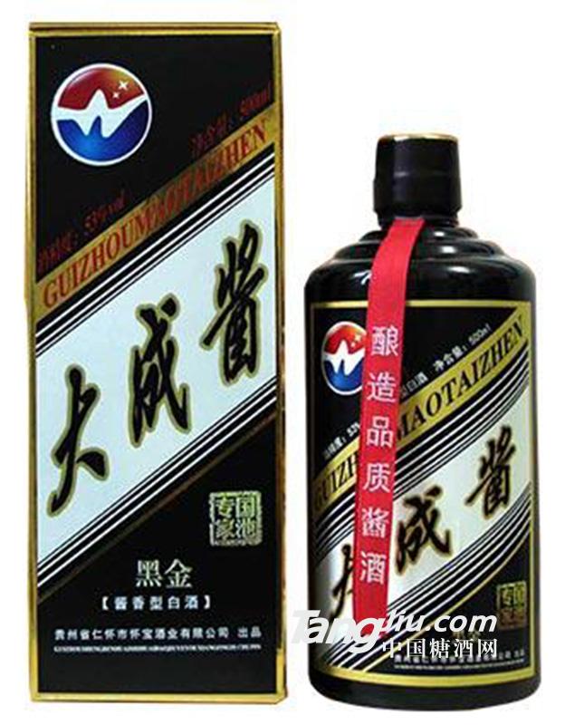 53°大成醬黑金白酒500ml