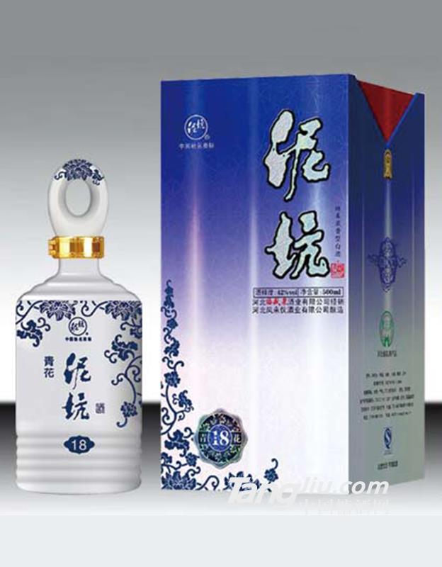 泥坑青花18濃香型500ml