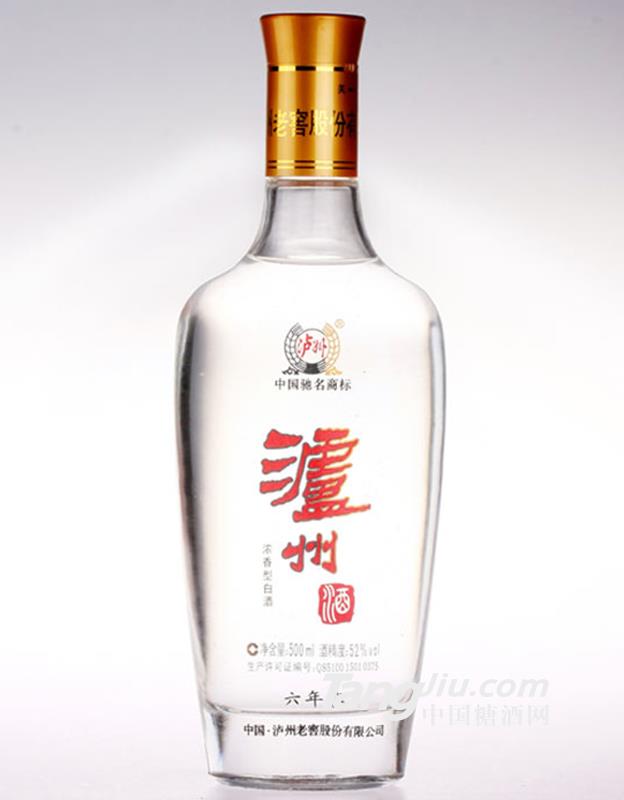 52度瀘州酒六年窖500ml