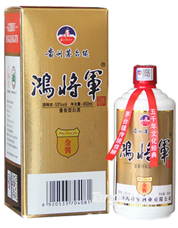 53°鴻將軍酒金醬-500ml