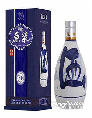 青花原漿酒30清香型53度500ml