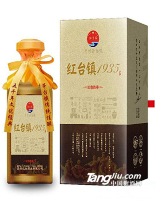 紅臺鎮1935酒紅色傳承53度500ml