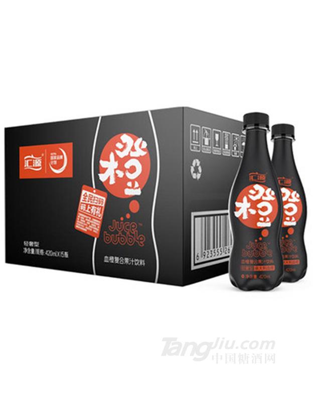 匯源 95°黑 血橙復合氣泡果汁飲料 420ml×15瓶