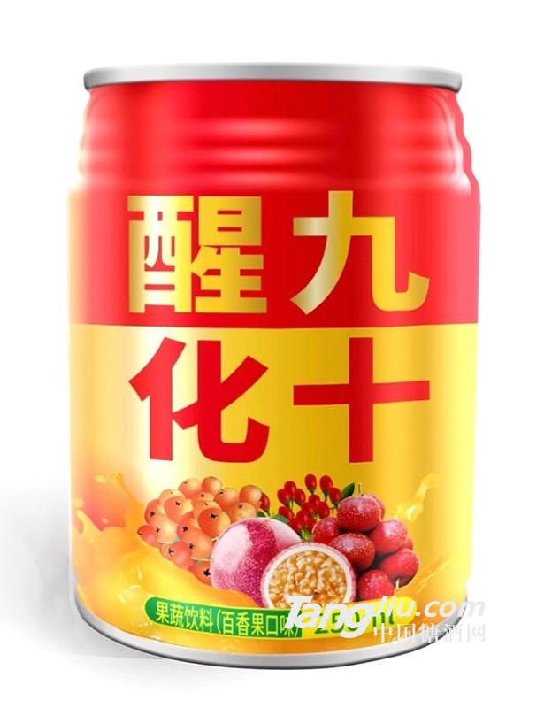 醒九化十百香果口味飲料250ml